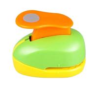 Hisxrcal Perforadora de Papel para Manualidades Y Scrapbooking. Suministros para Manualidades. Perforadora de Papel con Agarre Cómodo para Manualidades Y, Círculo, Individual