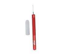 Hisxrcal Varilla Dispensadora de Pegamento Portátil, Herramienta para Manualidades, Práctico Bolígrafo Dispensador de Pegamento Multiusos MS107 para Manualidad, Rojo