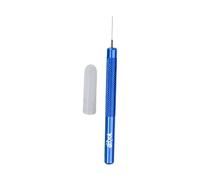 Hisxrcal Varilla Dispensadora de Pegamento Portátil, Herramienta para Manualidades, Práctico Bolígrafo Dispensador de Pegamento Multiusos MS107 para Manualidad, Azul