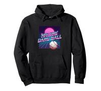 Hit The Dang Ball, Divertido béisbol Vaporwave de los 80, Retro Sudadera con Capucha