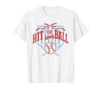 Hit The Dang Ball - Gráfico para fanáticos del Jugador de béisbol Camiseta