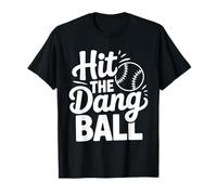 Hit The Dang Ball, ropa de béisbol de tendencia, diseño de jugador Camiseta