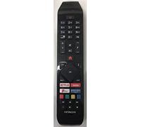 Hitachi 30101754 RCA43141P RC43141P Mando a Distancia Original para televisores LED Inteligentes