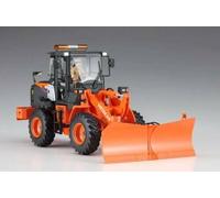 Hitachi Cargadora Zw-100-6 Con Quitanieves Barredora de Nieve 1 :3 5 Plástico