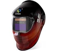 HITBOX Casco de Soldadura Solar con oscurecimiento automático y Rango de Sombra Ajustable 4/9-13 para ARC Mig TIG Plasma Cutter máscara Cap protección (HT-xinqiu)