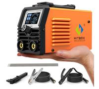 HITBOX Soldadora Inverter 230V 2 en 1 Mini IGBT - Soldadora de Electrodo MMA y LIFT TIG, con Pantalla LED, Hot Start y ARC Force, Compacta y Fácil de Usar para Principiantes y Bricolaje (ARC200S)