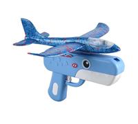 Hitburu Aviones de Espuma para niños - Aeronave con diseño de Dinosaurio - Planeador Glider de Espuma Adorable | para Regalos de al Aire Libre, Playa, Carnaval, en la Guardería