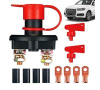 Hitburu Botón De Desconexión De La Batería | Perilla de Gestión de la Energía | Perilla de Control de la Energía Automotriz,para Coche Vehículo Marino SUV Camión Automotriz