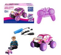 Hitburu Coche De Control Remoto - Coche A Prueba De Agua para Todo Tipo De Superficies | Juguete De Control Remoto 2.4 GHz para Niños Y Niñas Mayores De 5 Años Aventuras Al Aire Libre Cumpleaños Y