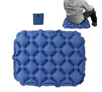 Hitburu Cojín Inflable para Asiento,Almohadilla de Aire Inflable para Exteriores | Cojín para Sillas con Bolsa De Almacenamiento, Suministros Impermeables De Camping para Estadios Coche Oficina