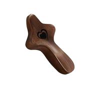 Hitburu Crucifijos Pequeños de Madera | Crucifijo de Bolsillo para Rezar,Cruz Portátil para Oración Meditación Devocional Diaria - Devotos Católicos Cristianos Familias