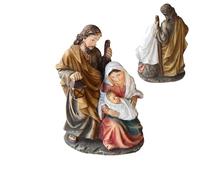 Hitburu De Belén Navideño | Religioso Hecho A Mano | Estatuilla De Belén para Interiores - para Césped Jardín Hogar Iglesia Mesa Puerta Niños Vacaciones