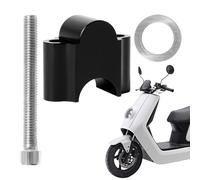 Hitburu Elevadores de Manillar para Motocicletas | Abrazaderas Para Motocicleta De 22 Mm - Montaje Adaptador de Abrazadera Elevador de Aluminio para Bicicleta de Carretera Motocicleta Scooter de