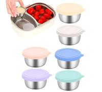 Hitburu Envase Para Salsa, Recipiente De Salsas De 40 Ml Para Condimentos, Vasos Impermeables para Salsas de Preparación de Comidas para Viaje Picnic Fiesta Barbacoa