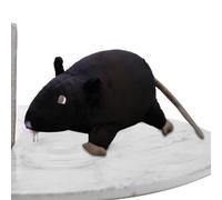 Hitburu Juguete de Peluche de Ratas, muñeco de Peluche de Ratones | Juguete de Peluche Realista Ratones Animal de Peluche,Juguete de Broma para Gatos, Suministros Falsos para Fiestas pequeñas