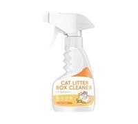 Hitburu Limpiador de arenero para gatos | Spray de 120 ml para Manchas de Heces de Mascotas,Eliminador de olor a de gato | Para uso interior, salón, hogar, patio trasero, patio, apartamento y