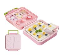 Hitburu Moldes para Helados de Hielo | Recipiente 2 en 1 para Rollos de Crema Congelada - Accesorio Multiusos De Cocina Para Elaboración Postres En Reuniones Familiares Y Actividades Infantiles
