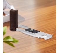 Hitburu Placa De Ajuste En L para X-E5 - Empuñadura De Mano De Madera con Liberación Rápida | Placa Metálica para Cámara,para Fotografía Cumpleaños Exterior Ciclismo Natación Acampada Senderismo