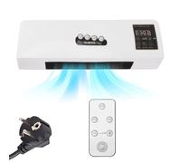 Hitburu Ventilador De Aire Acondicionado De Pared Multifuncional - Soplador Aire Para Dividir Ambientes - 2000W Sin Conductos para Sala Acampada Garaje Dormitorio Lugar de Trabajo
