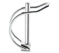 Hitch Safety Fastener - Reinforced Steel Linch Pin for Agricultural Use | Anti Finish with Quick Release Handle & Strong Retention for Garden Tools, Field Machinery, Hauling Gear and Outdoor