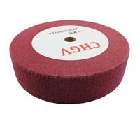 Hitefu Ruedas abrasivas no tejidas de 200 x 50 mm, para trefilado y pulido, herramienta de acondicionamiento de superficie de tambor para un acabado suave y similar al espejo en superficies de acero