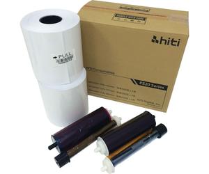 HiTi P520 4x6 Papel y cinta para 1000 impresiones 10X15 para impresora P520 y P5
