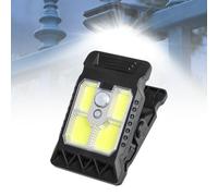 HItianya 2026 New Clamp on Solar Motion Light, Clip on Solars Motions Sensor Lights Outdoor, Solar Clip Light with Motion Sensor & 3 Modes, IP65 Waterproof, for Garden, Garage, Yards (1, COB)