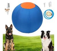 HItianya Herding Ball for Dogs, Giant Dog Ball for Border Collies and High Energy Pets, Durable Inflatable Large Exercise Toy for Outdoor Push and Chase Play, Mental Stimulation (#A,Large)