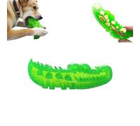 HItianya Slow-Feed Chew & Fetch Crocodile Dog Toy, Juguete de alimentación Lenta con dispensador de golosinas de cocodrilo, Lindos Juguetes masticables de cocodrilo (S)