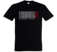 Hitman No 47 T Shirt Barcode Bar Code No Number Number 47 Game Movie Shirt Black XL