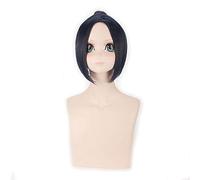 Hitman Reborn Short Cosplay Peluca Púrpura Azul Oscuro Pelo Sintético Kuromu Dokuro Anime Disfraces de Halloween Fiesta Pelucas + Gorro de Peluca Gratis Talla única A