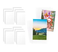 Hitopin 500 Piezas Fundas para Cartas 56 x 87mm, Resistentes al Agua Fundas Cartas Magic, Kpop Resistentes al Agua Card Sleeves,Fundas Carta Transparente, 200 Micras,para Fotos de Kpop Idol