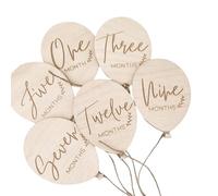 Hitos Madera Baby Bebolon Word Signs Baby Monthly Hitos Tarjetas Para Fotografía Y Delantería Decors Recién Nacidos Presentes