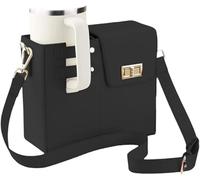 HiTotes Stanley - Bolso para botella de agua, bolso Stanley con correa, bolsa cruzada para botella de agua portátil Stanley