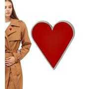 Hitrod Pines de seguridad para ropa, broche de pala de corazón, pin de, pin esmaltado, pin divertido estético, broche de, accesorios para ropa, suéter, gorro, mochila