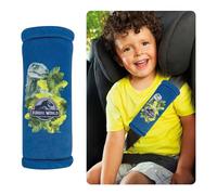 HiTS4Kids Jurassic World - Almohadilla para cinturón de seguridad para cinturón de seguridad para todos los cinturones de seguridad, evita rozaduras y rozaduras, sensación cómoda, acolchado para