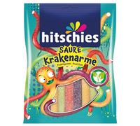 Hitschies - Goma de afrutación ácida con brazos de pulpo, 125 g