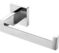 HITSLAM Portarrollos Papel Higiénico Baño Acabado Pulido, 304 Acero Inoxidable, Porta Rollos para La Cocina y El Haño, Portarollos de Papel Higiénico Premium Montaje en Pared (Cuadrado)