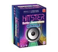 Hitster Batalla Entre Generaciones, Juego de Mesa Musical para Adultos (ES) | 420+ Canciones a Través de Las Décadas, 3 Épocas de Vinilo, Casete y Streaming - Quiz Conectado por App para Familias