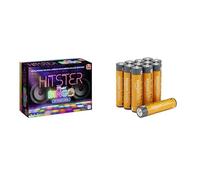 Hitster Bingo, Juego de Cartas Musical [ES], & Pilas AAA Alcalinas Amazon Basics 12 Unidades, 10 años
