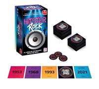 Hitster Rock, Juego de Mesa Adultos y diviertido, Juego de Mesa Musical, a Partir de 16 años, de 2 a 10 Jugadores, App Gratuita, Juego de Fiesta, Español (ES)
