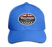 Hittings GYB Home Unisex Adult Triumph Logo Black Solid Caps/Gorra Hats/Caps Béisbol/Caps/Hats Roya lblue