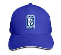 Hittings Rolls Royce Sandwich Béisbol Caps for Unisex Adjustable Roya lblue