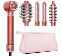 HITTIONA 5 en 1 & Air Styler & Cepillo Secador, Secado rápido, Sin Daños por Calor, Sin Frizz par Volumisation para Todo Tipo de Cabello, Bolsa Organizadora de Regalo, Dar Regalos