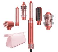 HITTIONA Air Styler 6 en 1, Cepillo Secador de Pelo, Secado Rápido, Sin Daños por Calor, Sin Frizz par Volumisation, Función de Autolimpieza para Bolsa Organizadora de Regalo, Dar Regalos