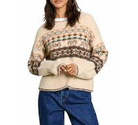 Pepe Jeans Hitty Prendas de Punto, Beige (Blanco Crudo), S para Mujer