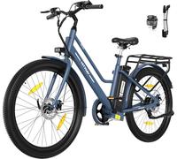 HITWAY Bicicleta Eléctrica, 27,5" E Bike, Motor 250W, Batería Extraíble 36V 13 Ah, 50-100 km,App,Bicicleta eléctrica Urbana para Adultos Unisex