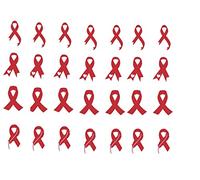 HIV Aids Collections (cinta adhesiva de vinilo para SIDA VIH, rojo c2)