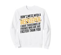 Hive Bees Honeybee Honeycomb Don't Mess with A Beekeeper Sudadera