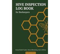 Hive Inspection Log Book for Beekeepers: Colony Health Tracker with Varroa Mite Monitoring, Queen Status, Brood Pattern Records & Seasonal Reference ... Inspection Spreads (The Apiarist's Library)